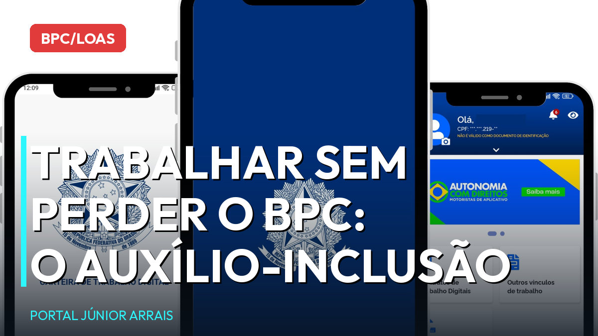 Quem recebe BPC e arruma emprego não perde tudo: existe o auxílio-inclusão