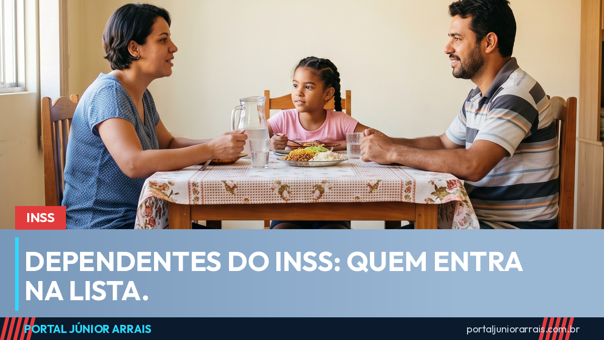 Dependentes do INSS: quem entra na lista e em que ordem