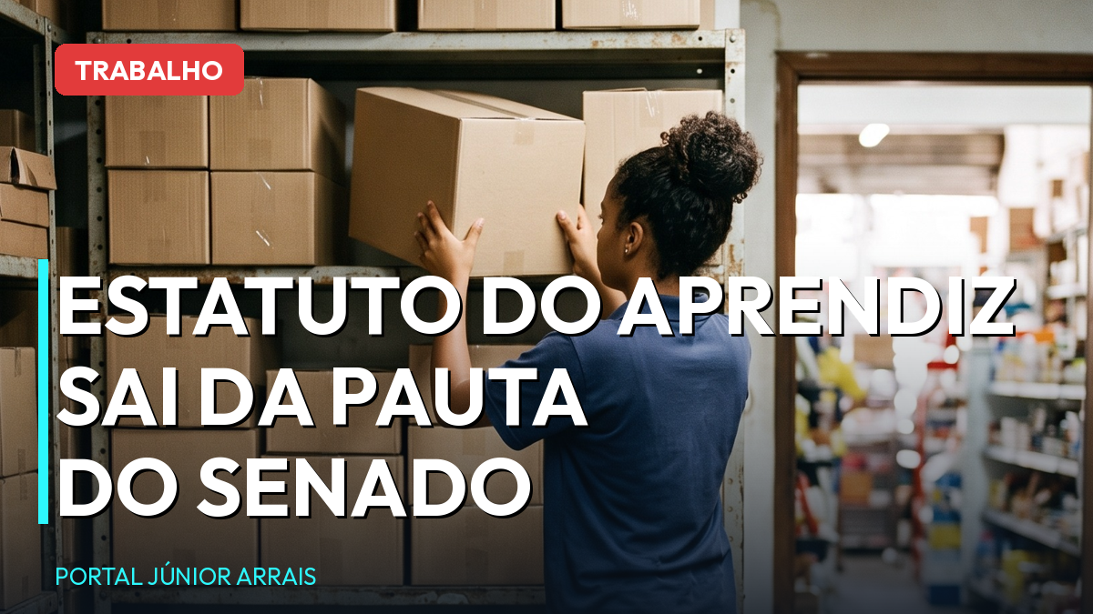 Estatuto do Aprendiz sai da pauta do Senado e fica para o fim de agosto