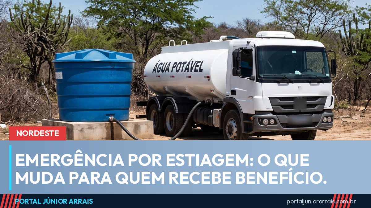 Emergência por estiagem em 7 cidades de AL, BA e PB: o que muda para quem recebe benefício