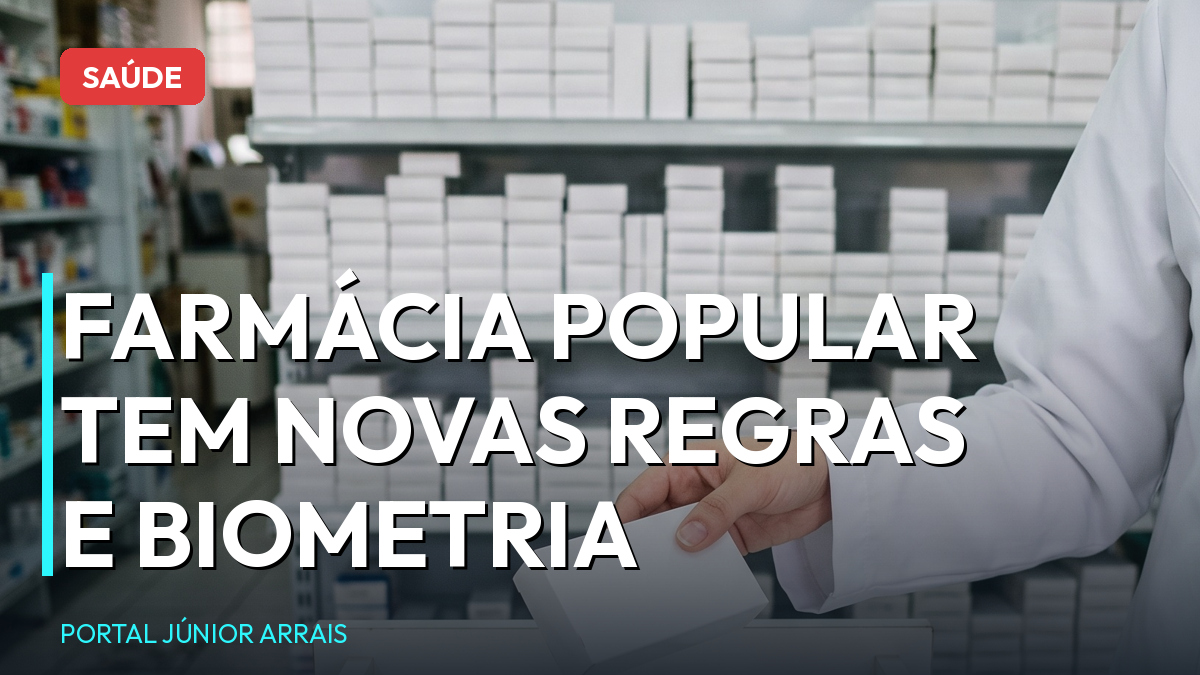 Farmácia Popular muda as regras: biometria contra fraude e estudo para incluir exames