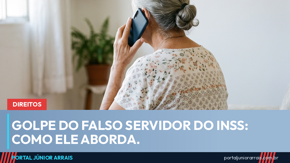 Golpe do falso servidor do INSS: como a abordagem funciona