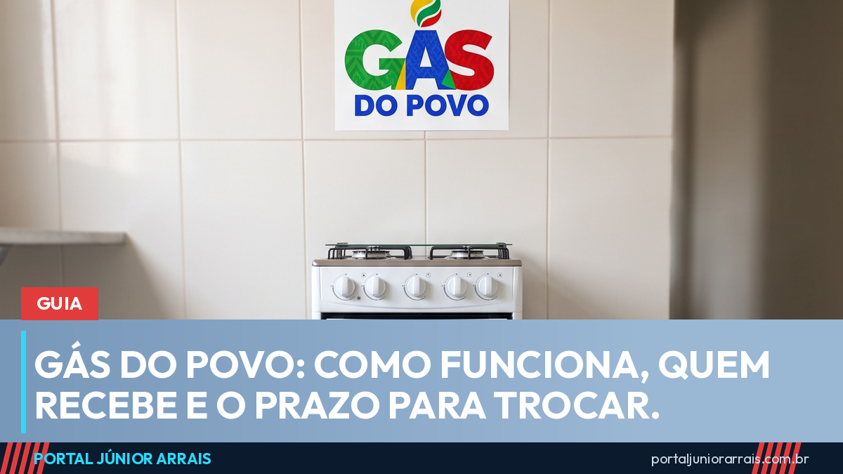 Gás do Povo: como funciona o vale, quem recebe, de quanto em quanto tempo e o prazo para trocar