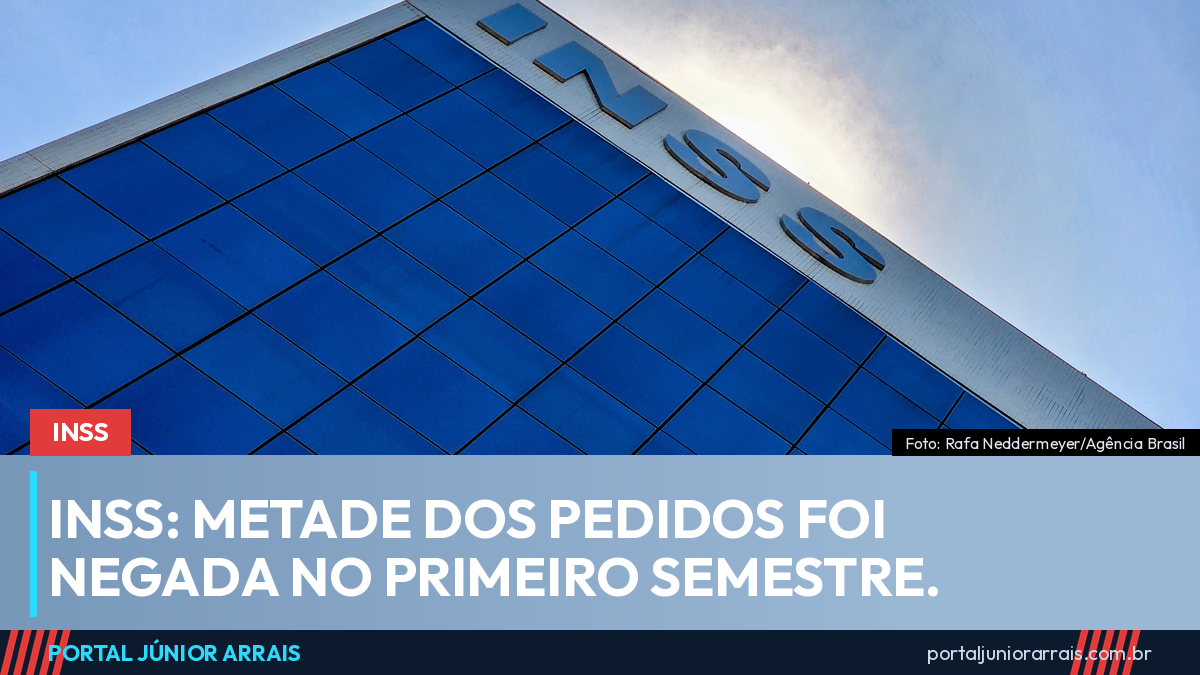 Metade dos pedidos ao INSS foi negada no primeiro semestre de 2026