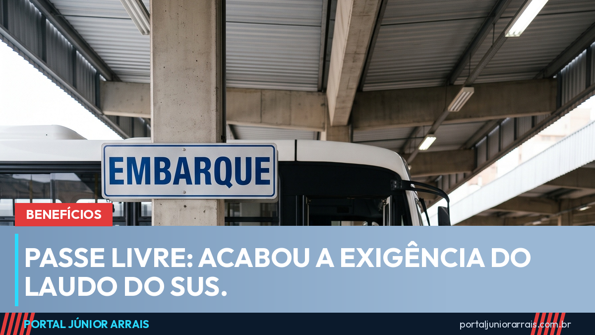 Passe Livre interestadual muda: acaba o laudo do SUS e a credencial vira digital