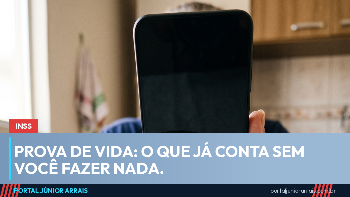 Prova de vida do INSS: o que já conta sozinho e quando o benefício pode ser bloqueado